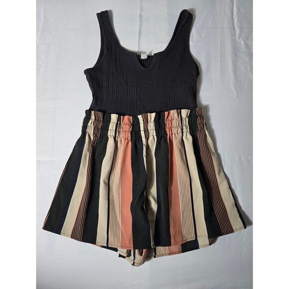 Women's Summer Sleeveless Tank Romper Short Jumpsuit Size XL - Picture 5 of 6